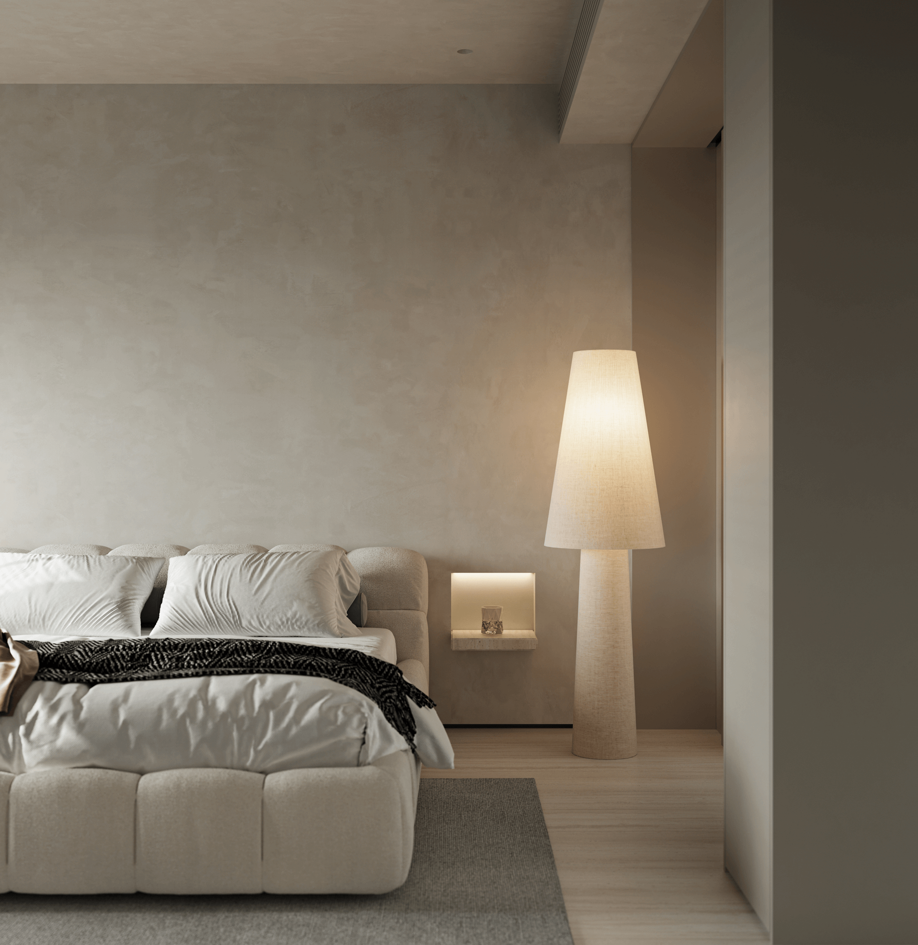 Bộ sưu tập tấm ốp than tre vân hiệu ứng